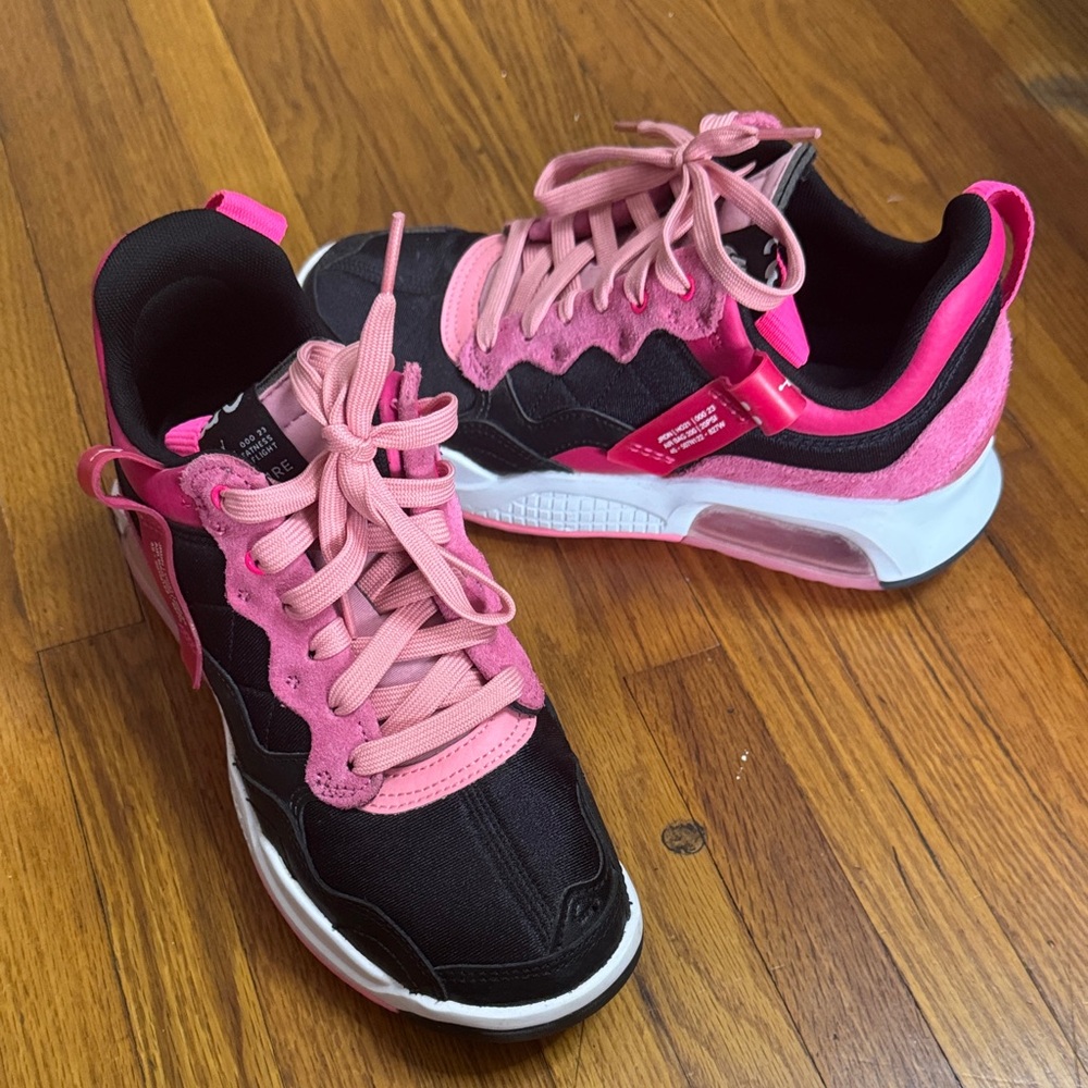 Jordan Kids Sneakers Black and Pink